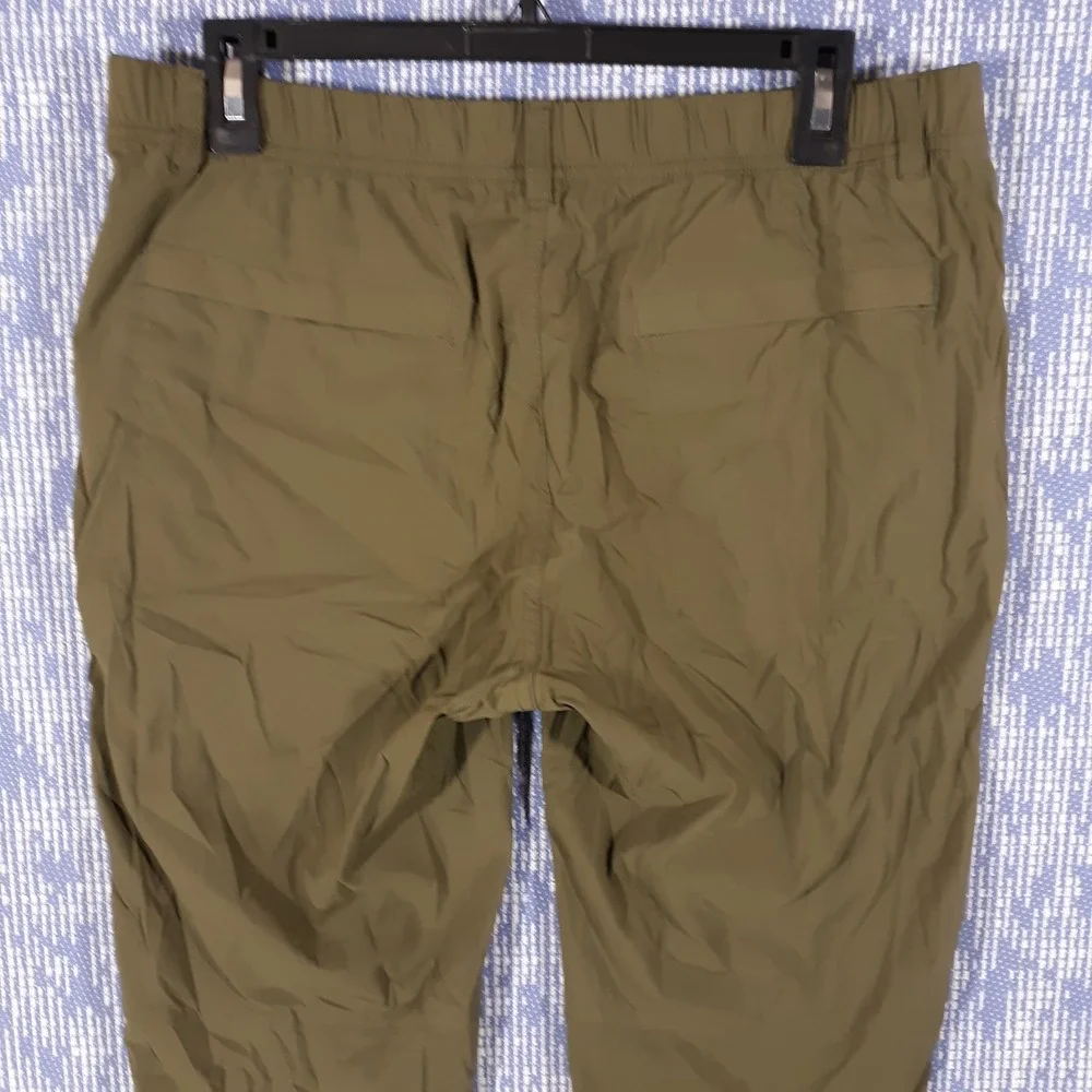 REI Pants Womens Size 10 Petite Inseam 27 Green Outdoor Hiking Lightweight